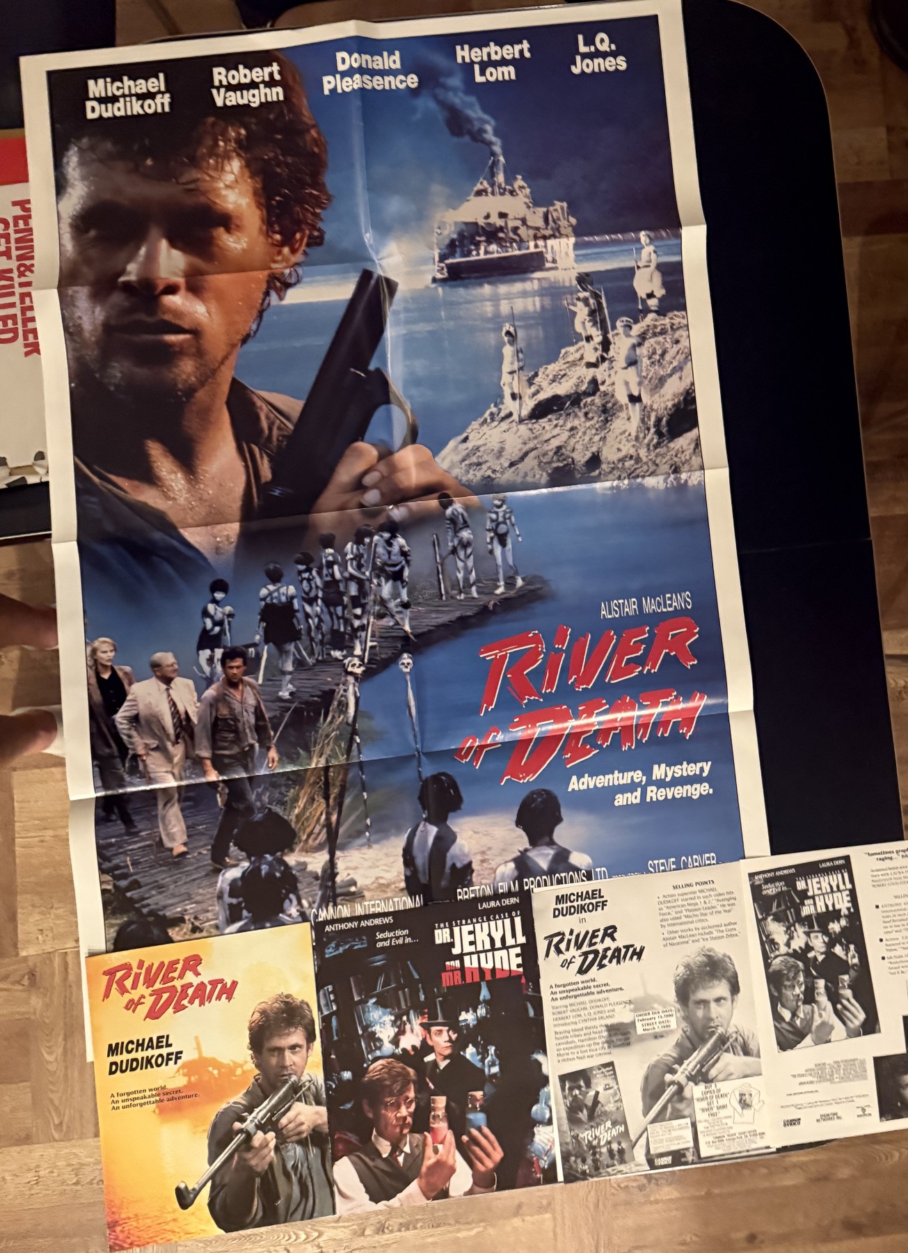 Actual River of Death - video promotional kit front photograph
