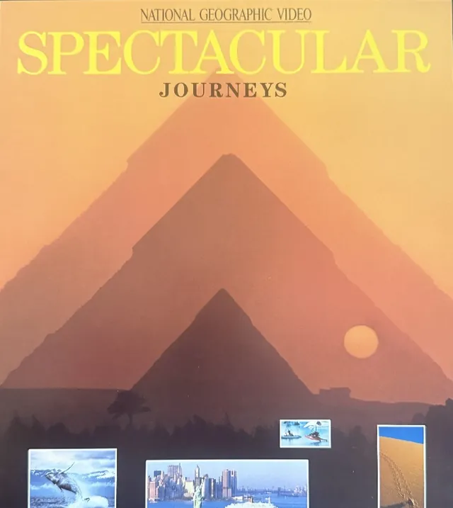 Actual National Geographic Video: Spectacular Journeys — home-video sales piece front photograph